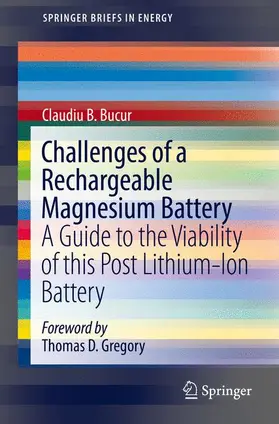 Bucur |  Challenges of a Rechargeable Magnesium Battery | Buch |  Sack Fachmedien