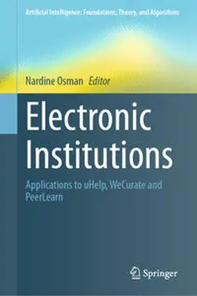 Osman |  Electronic Institutions | eBook | Sack Fachmedien