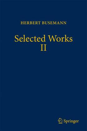 Busemann / Papadopoulos |  Busemann, H: Selected Works II | Buch |  Sack Fachmedien