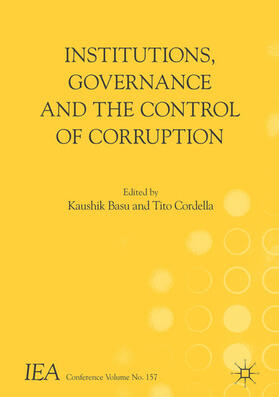 Basu / Cordella | Institutions, Governance and the Control of Corruption | E-Book | sack.de