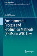 Sifonios |  Environmental Process and Production Methods (PPMs) in WTO Law | eBook | Sack Fachmedien