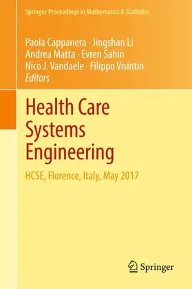 Cappanera / Li / Visintin |  Health Care Systems Engineering | Buch |  Sack Fachmedien