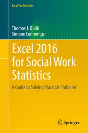 Quirk / Cummings |  Excel 2016 for Social Work Statistics | eBook | Sack Fachmedien