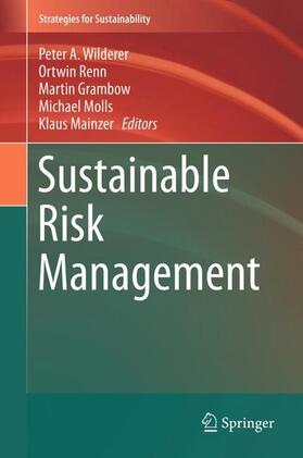Wilderer / Renn / Mainzer | Sustainable Risk Management | Buch | 978-3-319-66232-9 | sack.de