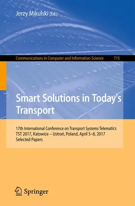 Mikulski |  Smart Solutions in Today's Transport | Buch |  Sack Fachmedien