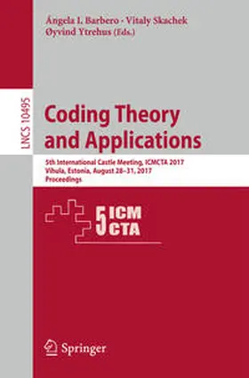 Barbero / Skachek / Ytrehus | Coding Theory and Applications | E-Book | www.sack.de