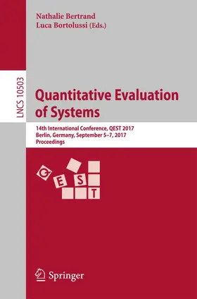 Bertrand / Bortolussi |  Quantitative Evaluation of Systems | Buch |  Sack Fachmedien
