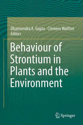 Gupta / Walther | Behaviour of Strontium in Plants and the Environment | E-Book | www.sack.de