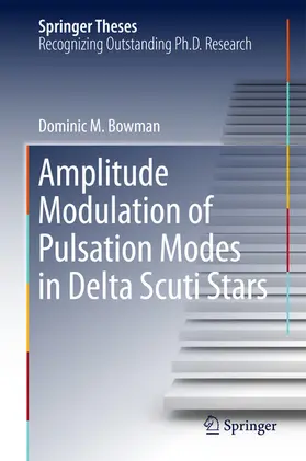 Bowman | Amplitude Modulation of Pulsation Modes in Delta Scuti Stars | E-Book | sack.de