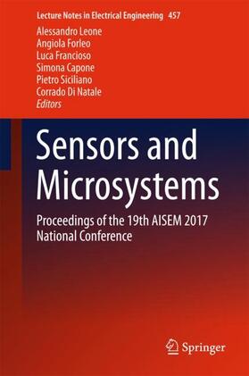 Leone / Forleo / Di Natale | Sensors and Microsystems | Buch | 978-3-319-66801-7 | sack.de