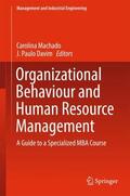 Davim / Machado |  Organizational Behaviour and Human Resource Management | Buch |  Sack Fachmedien