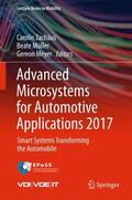 Zachäus / Meyer / Müller |  Advanced Microsystems for Automotive Applications 2017 | Buch |  Sack Fachmedien