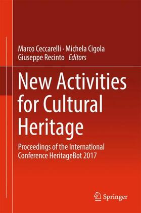Ceccarelli / Recinto / Cigola |  New Activities For Cultural Heritage | Buch |  Sack Fachmedien