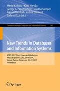 Kirikova / Nørvåg / Papadopoulos |  New Trends in Databases and Information Systems | Buch |  Sack Fachmedien
