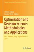 Sterle / Sforza |  Optimization and Decision Science: Methodologies and Applications | Buch |  Sack Fachmedien