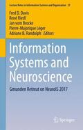Davis / Riedl / Randolph |  Information Systems and Neuroscience | Buch |  Sack Fachmedien