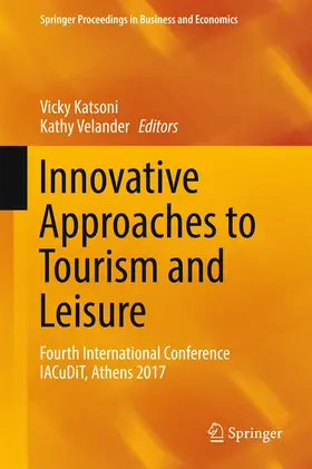 Katsoni / Velander |  Innovative Approaches to Tourism and Leisure | eBook | Sack Fachmedien