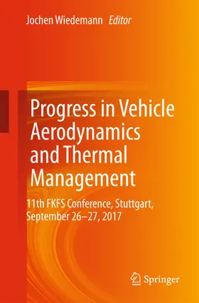 Wiedemann | Progress in Vehicle Aerodynamics and Thermal Management | E-Book | sack.de