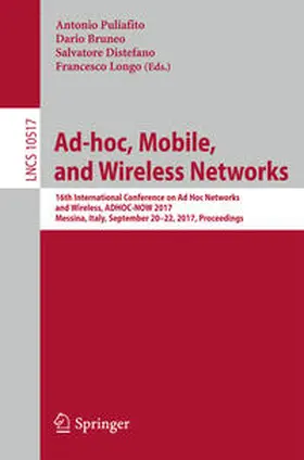Puliafito / Bruneo / Distefano | Ad-hoc, Mobile, and Wireless Networks | E-Book | sack.de