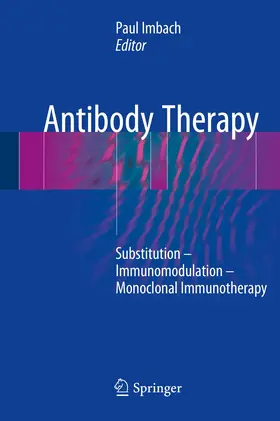Imbach |  Antibody Therapy | Buch |  Sack Fachmedien
