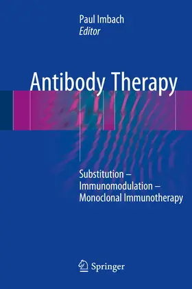 Imbach |  Antibody Therapy | eBook | Sack Fachmedien