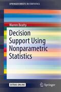 Beatty |  Decision Support Using Nonparametric Statistics | Buch |  Sack Fachmedien