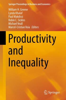 Greene / Khalaf / Voia |  Productivity and Inequality | Buch |  Sack Fachmedien