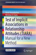 Karandashev / Evans |  Test of Implicit Associations in Relationship Attitudes (TIARA) | eBook | Sack Fachmedien