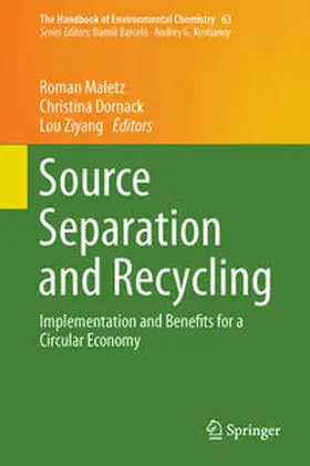 Maletz / Dornack / Ziyang |  Source Separation and Recycling | Buch |  Sack Fachmedien