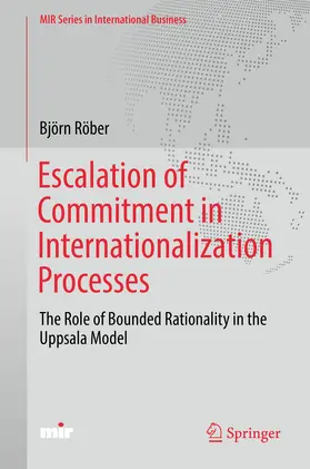 Röber | Escalation of Commitment in Internationalization Processes | E-Book | www.sack.de