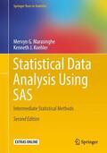 Koehler / Marasinghe |  Statistical Data Analysis Using SAS | Buch |  Sack Fachmedien