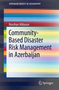 Abbasov |  Community-based Disaster Risk Management in Azerbaijan | Buch |  Sack Fachmedien