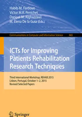 Fardoun / R. Penichet / Alghazzawi | ICTs for Improving Patients Rehabilitation Research Techniques | E-Book | www.sack.de