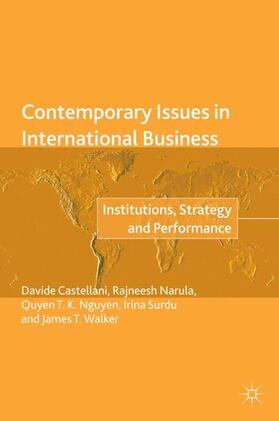 Castellani / Narula / Nguyen | Contemporary Issues in International Business | Buch | 978-3-319-70219-3 | sack.de