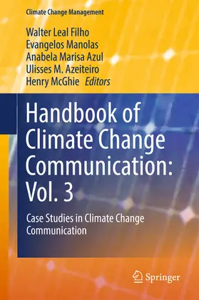 Leal Filho / Manolas / Azul | Handbook of Climate Change Communication: Vol. 3 | E-Book | sack.de