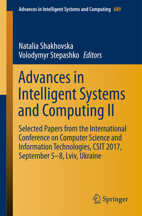 Shakhovska / Stepashko | Advances in Intelligent Systems and Computing II | E-Book | sack.de