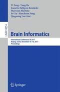 Zeng / He / Kotaleski |  Brain Informatics | Buch |  Sack Fachmedien