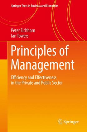 Towers / Eichhorn | Principles of Management | Buch | 978-3-319-70901-7 | sack.de