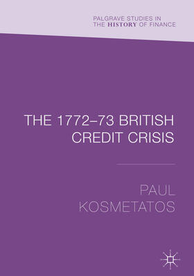 Kosmetatos | The 1772–73 British Credit Crisis | E-Book | sack.de