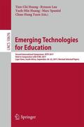 Huang / Lau / Yuen |  Emerging Technologies for Education | Buch |  Sack Fachmedien
