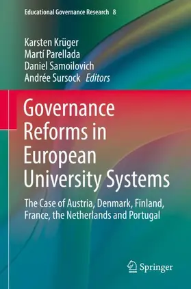 Krüger / Sursock / Parellada |  Governance Reforms in European University Systems | Buch |  Sack Fachmedien