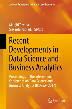 Tavana / Patnaik | Recent Developments in Data Science and Business Analytics | E-Book | sack.de