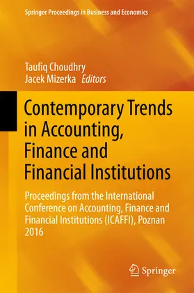 Choudhry / Mizerka | Contemporary Trends in Accounting, Finance and Financial Institutions | E-Book | sack.de