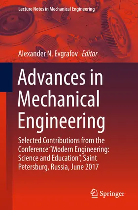 Evgrafov |  Advances in Mechanical Engineering | eBook | Sack Fachmedien