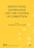 Cordella / Basu |  Institutions, Governance and the Control of Corruption | Buch |  Sack Fachmedien