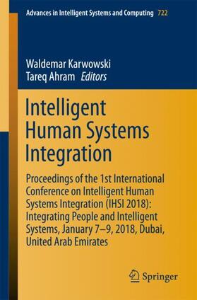 Ahram / Karwowski | Intelligent Human Systems Integration | Buch | 978-3-319-73887-1 | sack.de