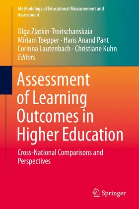 Zlatkin-Troitschanskaia / Toepper / Kuhn |  Assessment of Learning Outcomes in Higher Education | Buch |  Sack Fachmedien