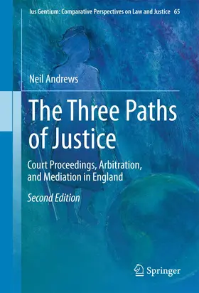 Andrews | The Three Paths of Justice | Buch | 978-3-319-74831-3 | sack.de