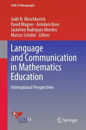 Moschkovich / Wagner / Schütte |  Language and Communication in Mathematics Education | Buch |  Sack Fachmedien