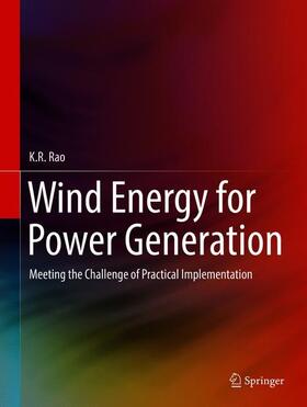 Rao |  Wind Energy for Power Generation | Buch |  Sack Fachmedien